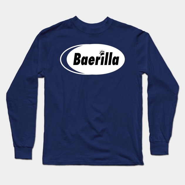 BEARILLA by WOOF SHIRT Long Sleeve T-Shirt by WOOFSHIRT